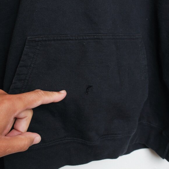 BTS K-pop Hoodie Mens Medium Black Permission To Dance Pullover w/ Hole - Picture 5 of 6